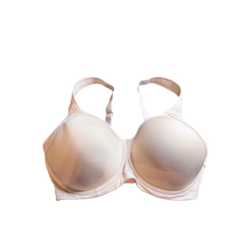 Wacoal 853302 nude tan support bra 34DDD underwire Lindsay sport control